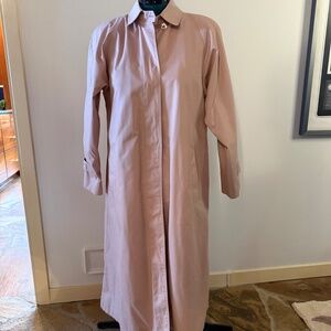 Vintage PINK London Fog Trench Coat